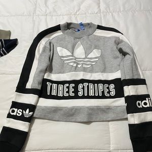 Adidas cropped sweatshirt
